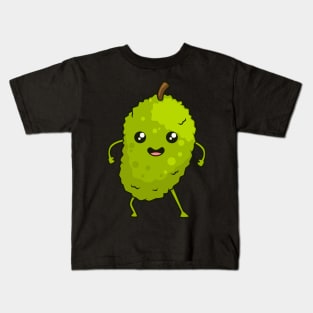 Kawaii Comic Jackfruit Kids T-Shirt